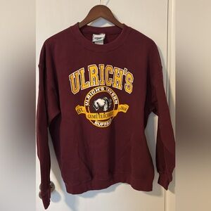 Vintage 90s Ulrich's Tavern Buffalo NY Sweatshirt Lee Heavyweight